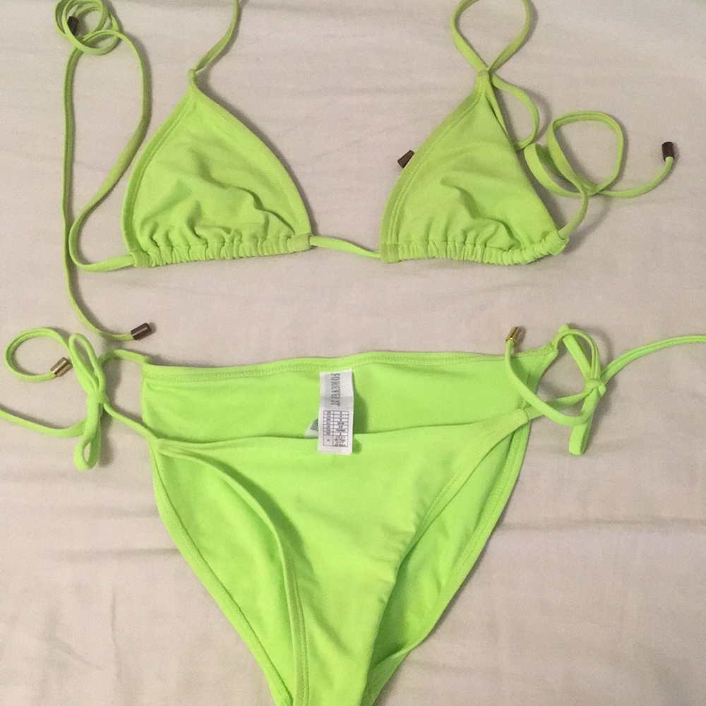 Green bikini